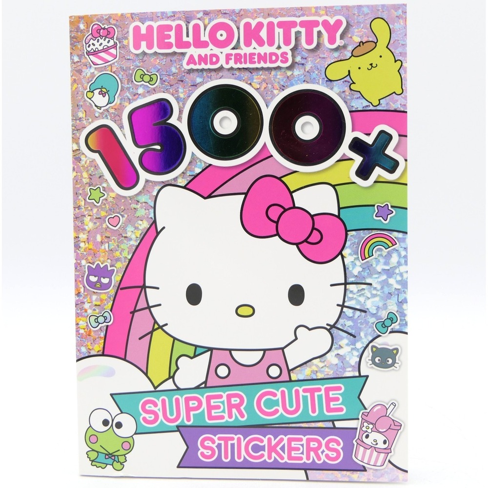 Hello Kitty And Friends 1500+ Super Cute Stickers (43 Sticker Sheets Book)